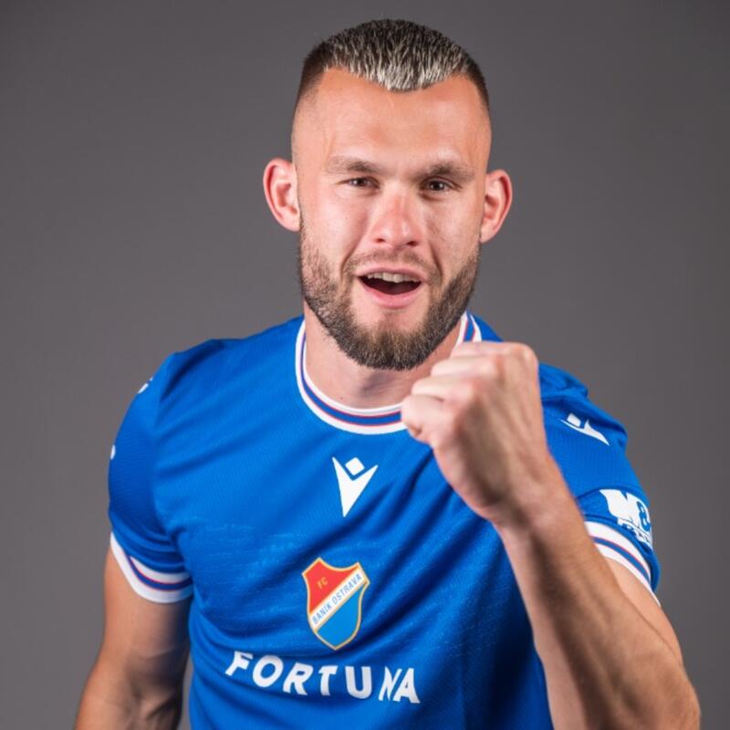 Fotbalový dres FC Baník Ostrava modrý 25/26