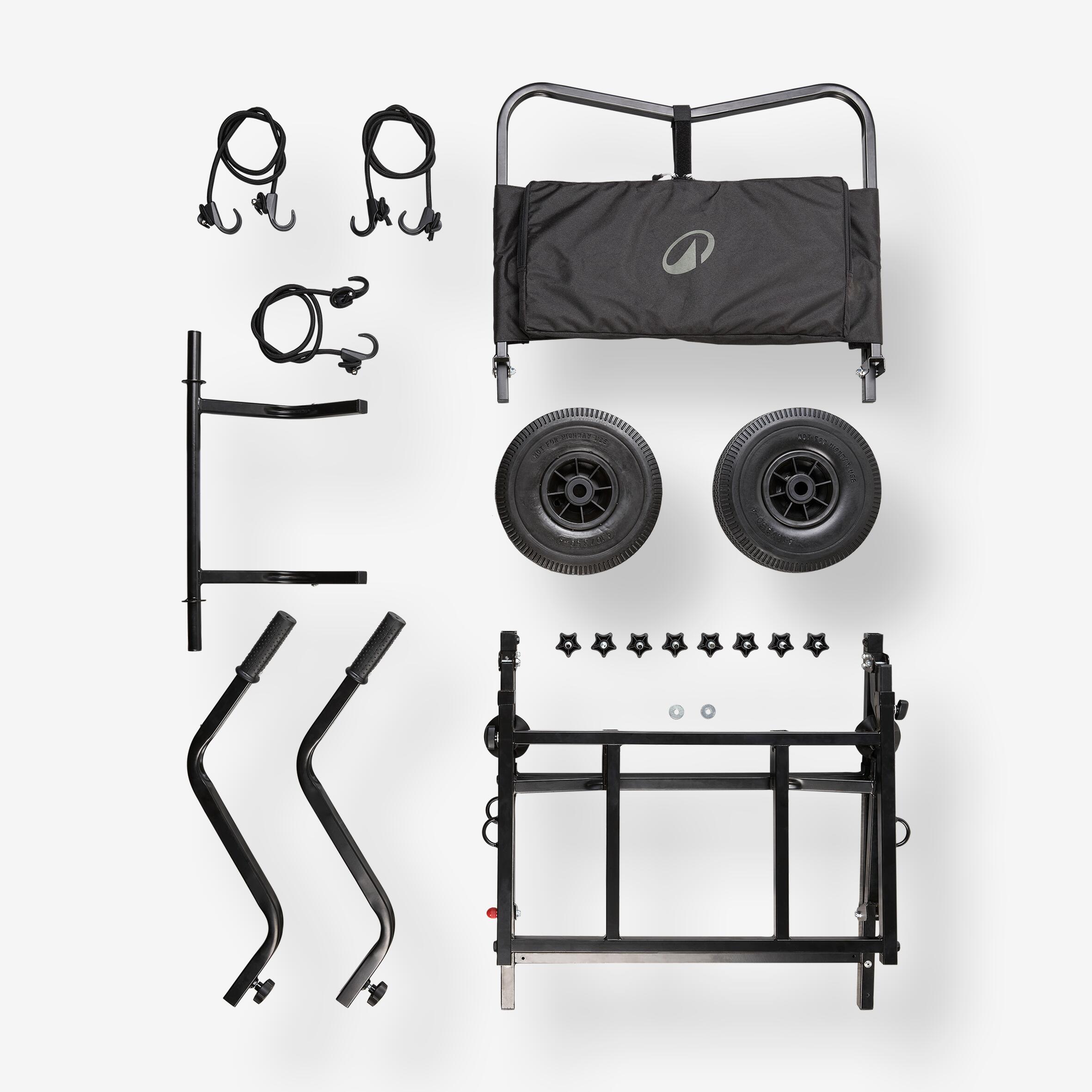 Barrow session carp fishing trolley CAPERLAN Decathlon