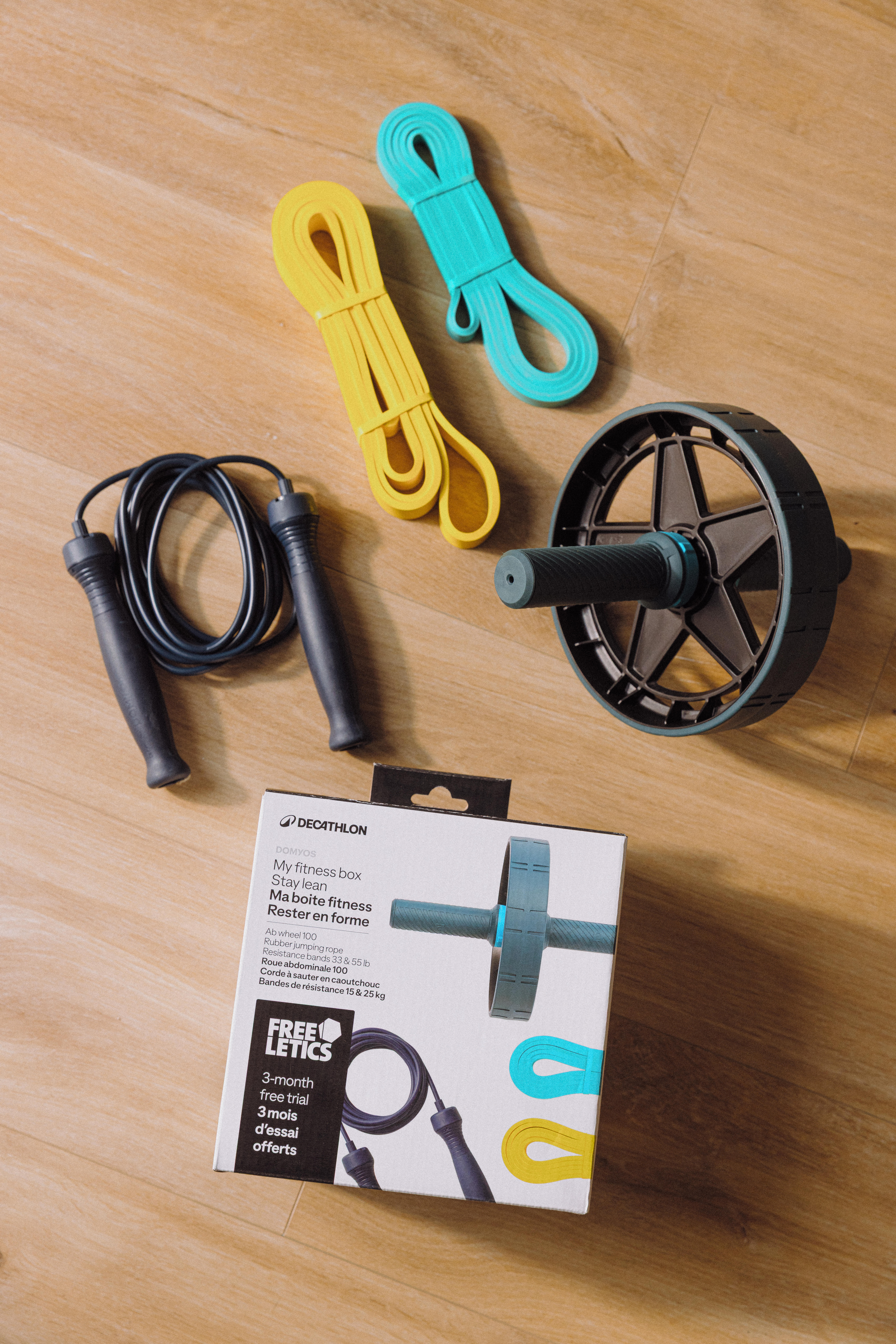 DOMYOS - Pachet de fitness cu 3 luni de oferte Freeletics, My