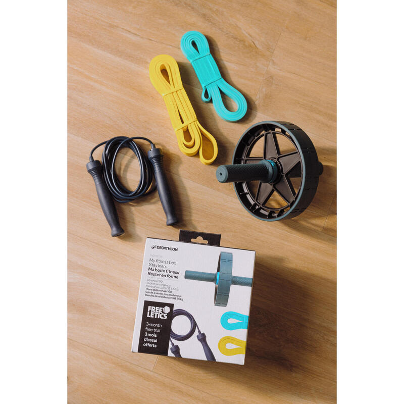 Pachet de fitness cu 3 luni de oferte Freeletics, My Fitness Box