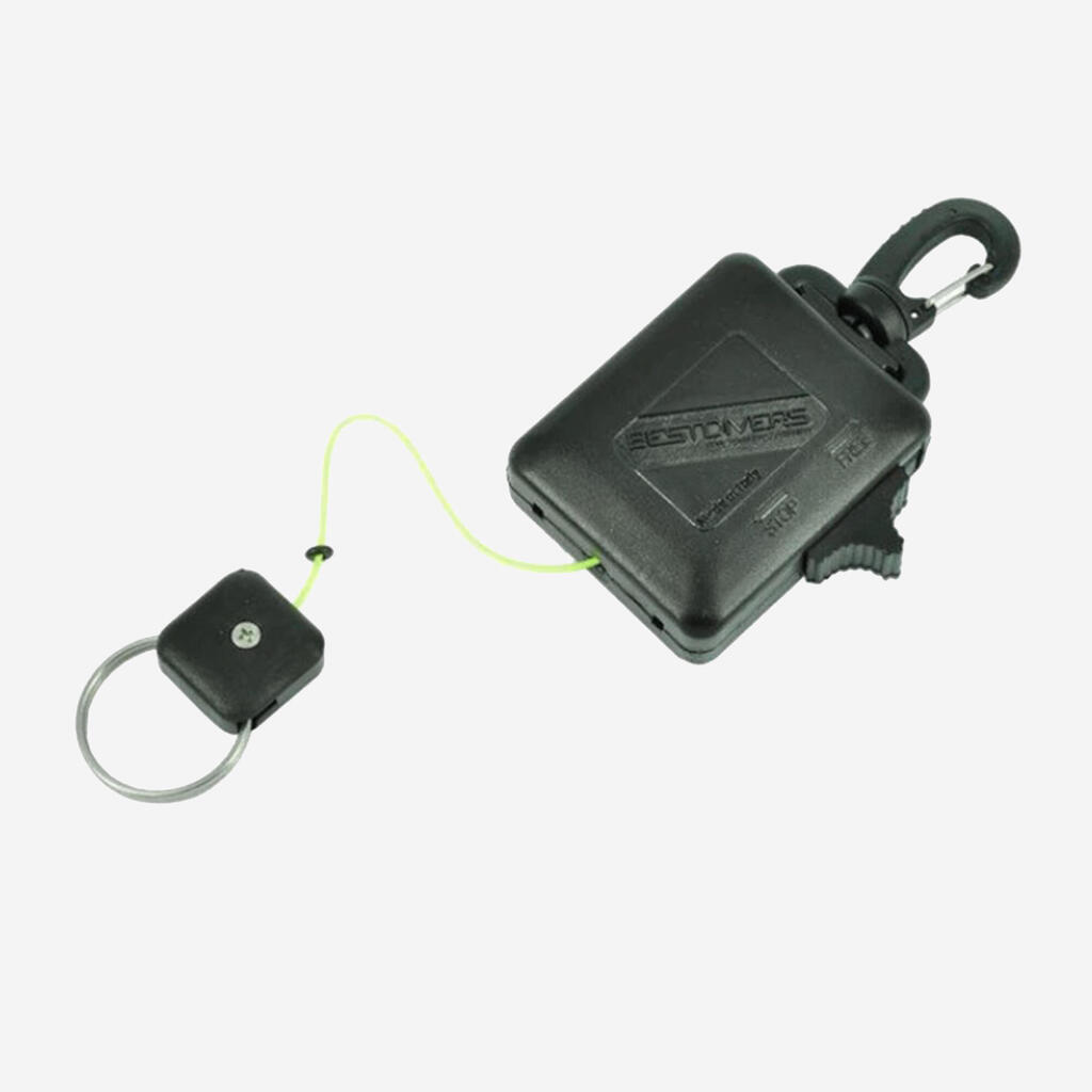 Σύστημα συγκράτησης με κορδόνι Dyneema 90 cm και κουμπί κλειδώματος για κατάδυση