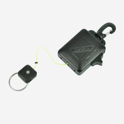 Rétracteur de plongée avec fil DYNEEMA 90 cm et bouton de blocage