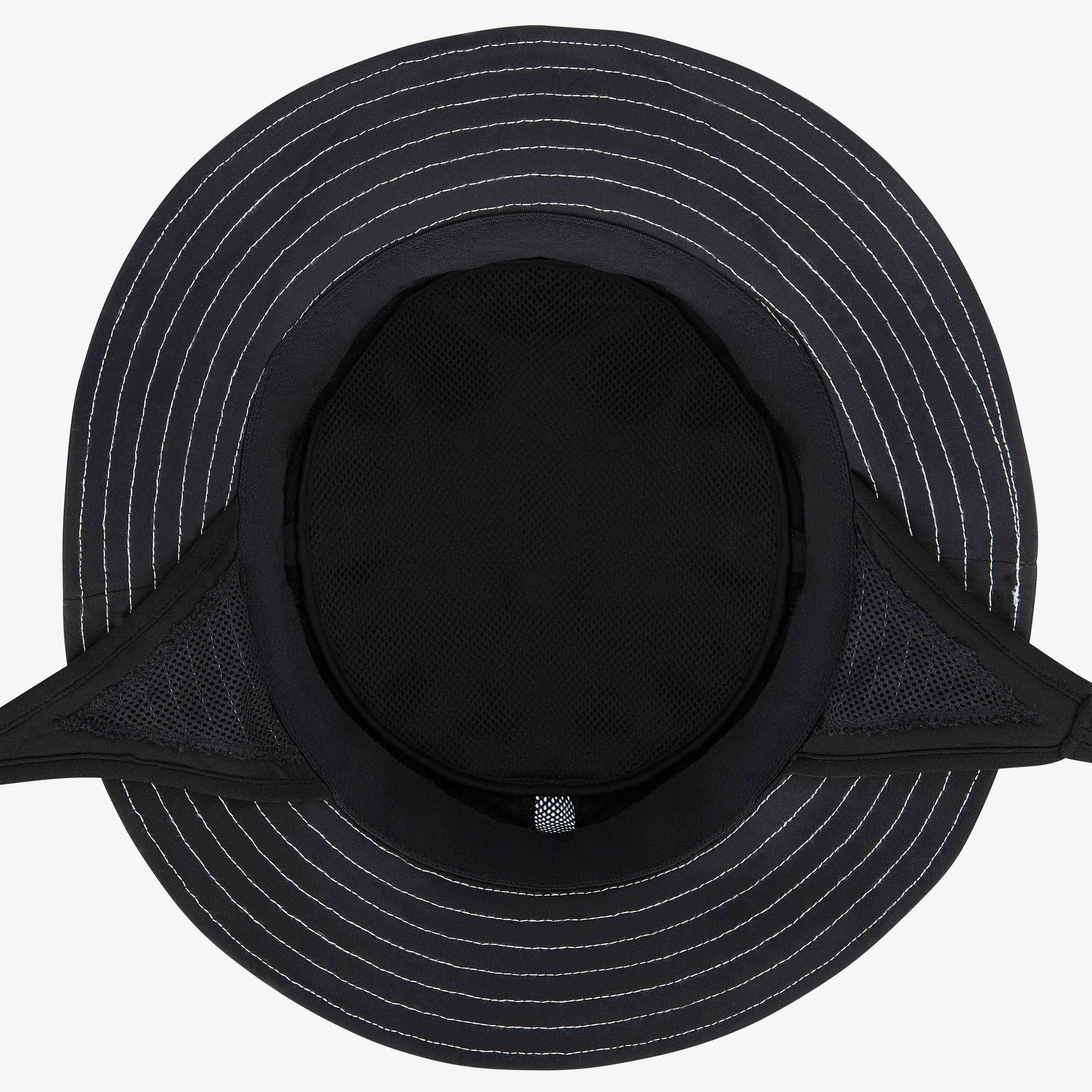 Adjustable Neoprene Strap Surf Hat - 500 Newblack - OLAIAN