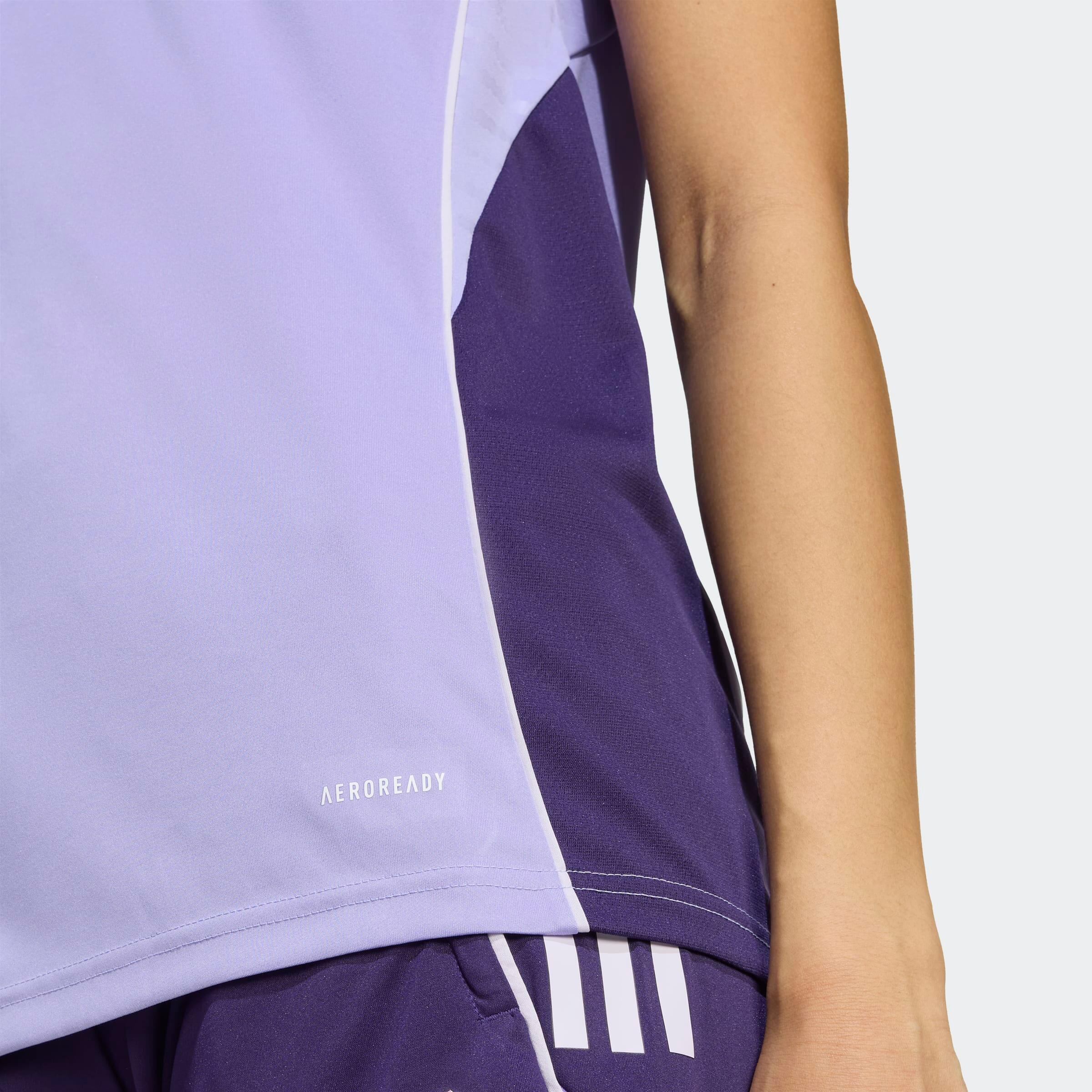 Damen Fußball Trainingstrikot - Tiro 25 violett 6/8