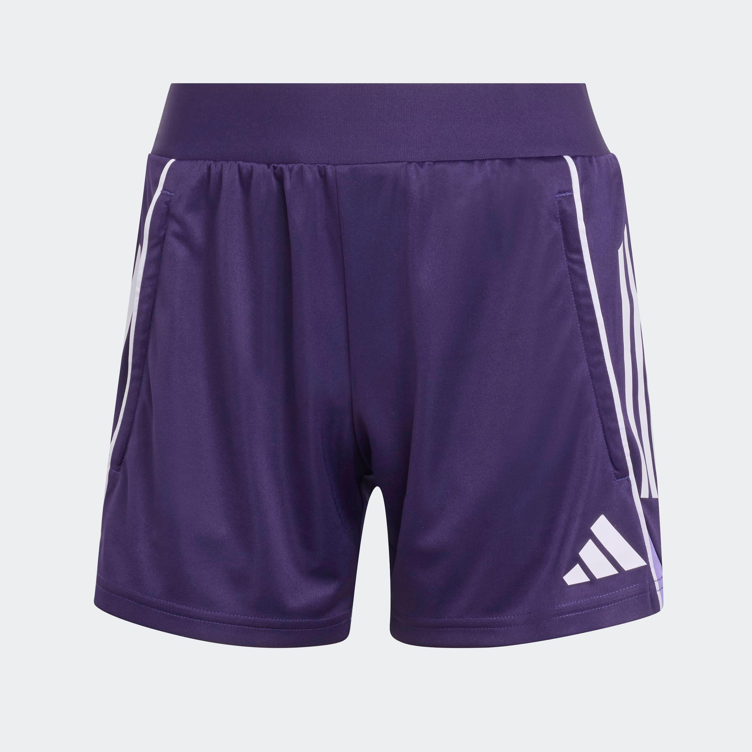 ADIDAS Voetbalshort Tiro 25 voor dames paars