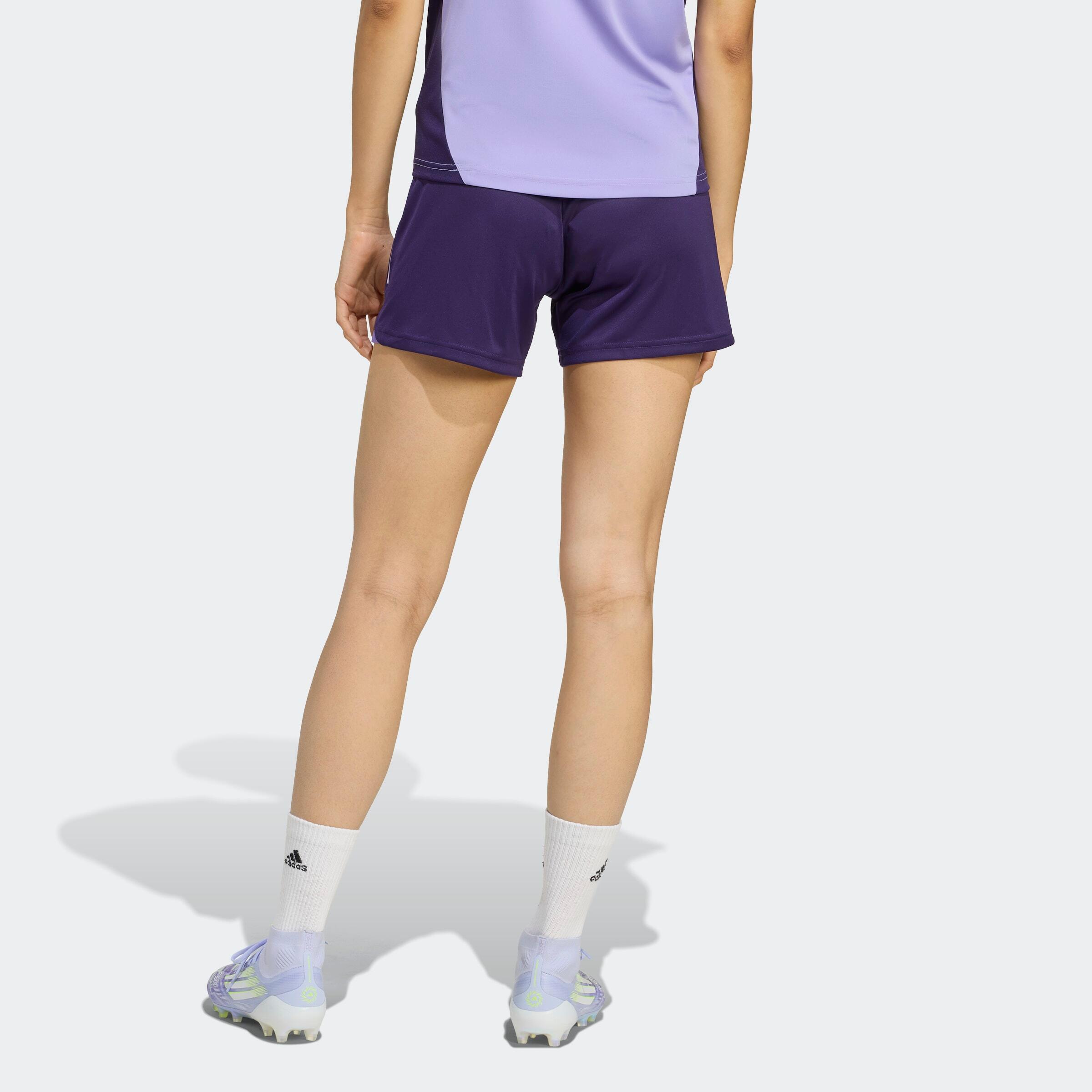 Damen Fußball Trainingsshorts - Tiro 25 Competition violett  6/7