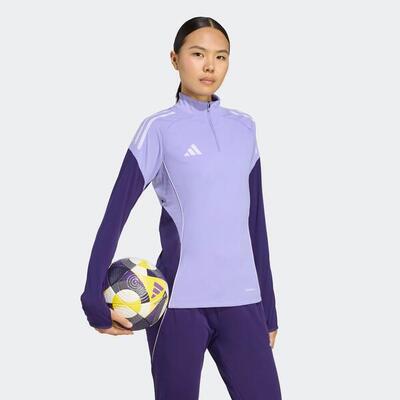 Adidas tiro 25 dames training top paars