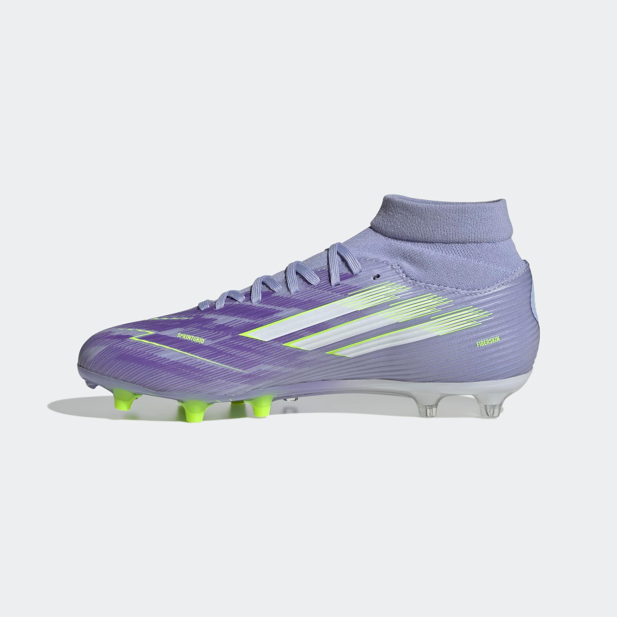Gebraucht - Damen Fußball Nockenschuhe FG/MG - F50 Sparkfusion League violett 10/10