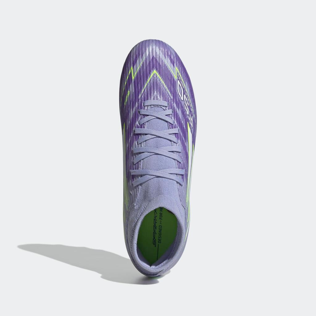 Nogometni čevlji za odrasle/ženske F50 Sparkfusion League FG/MG