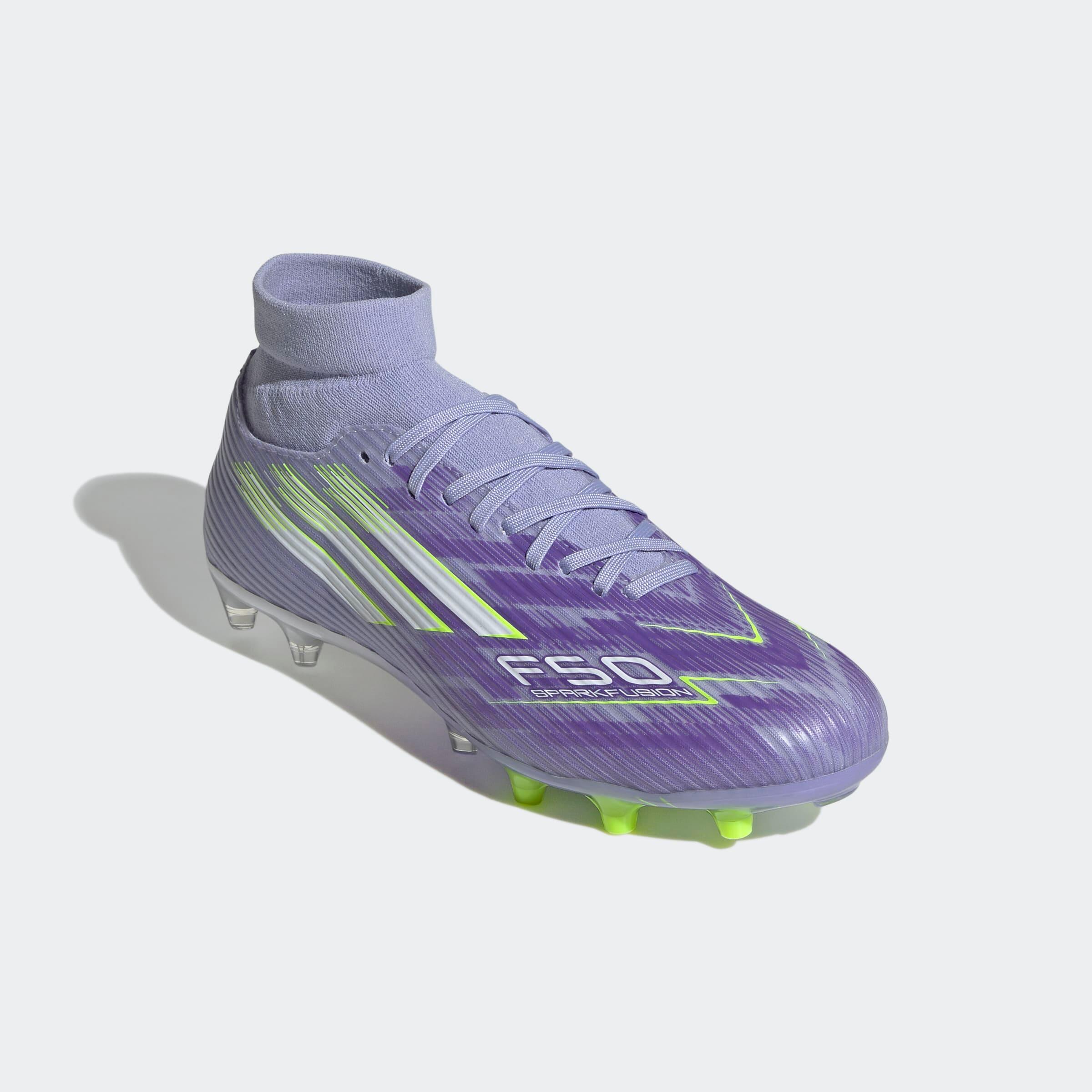 Gebraucht - Damen Fußball Nockenschuhe FG/MG - F50 Sparkfusion League violett 2/10