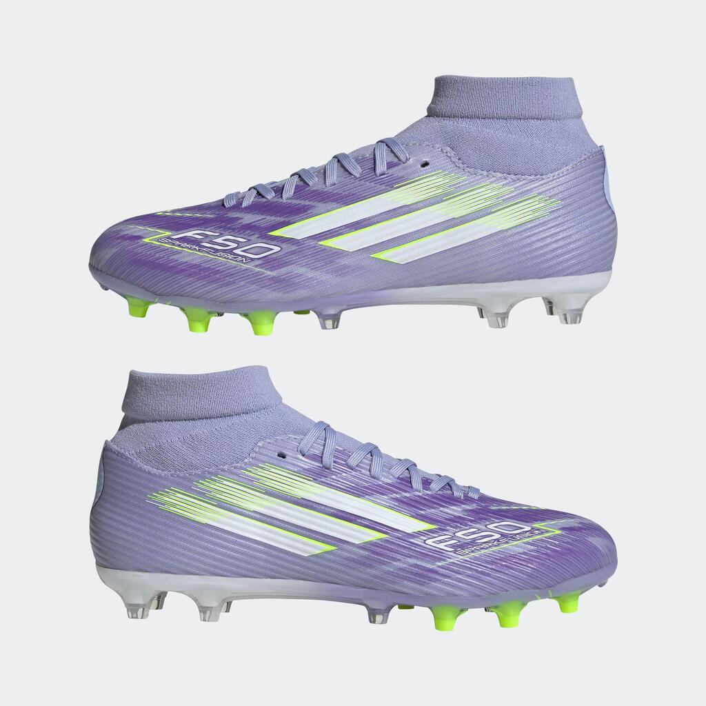 Nogometni čevlji za odrasle/ženske F50 Sparkfusion League FG/MG