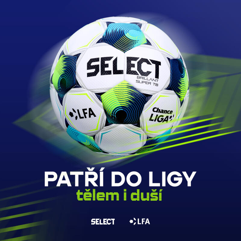 Fotbalový míč Select FB Brillant Replica CZ Chance Liga 2025/26