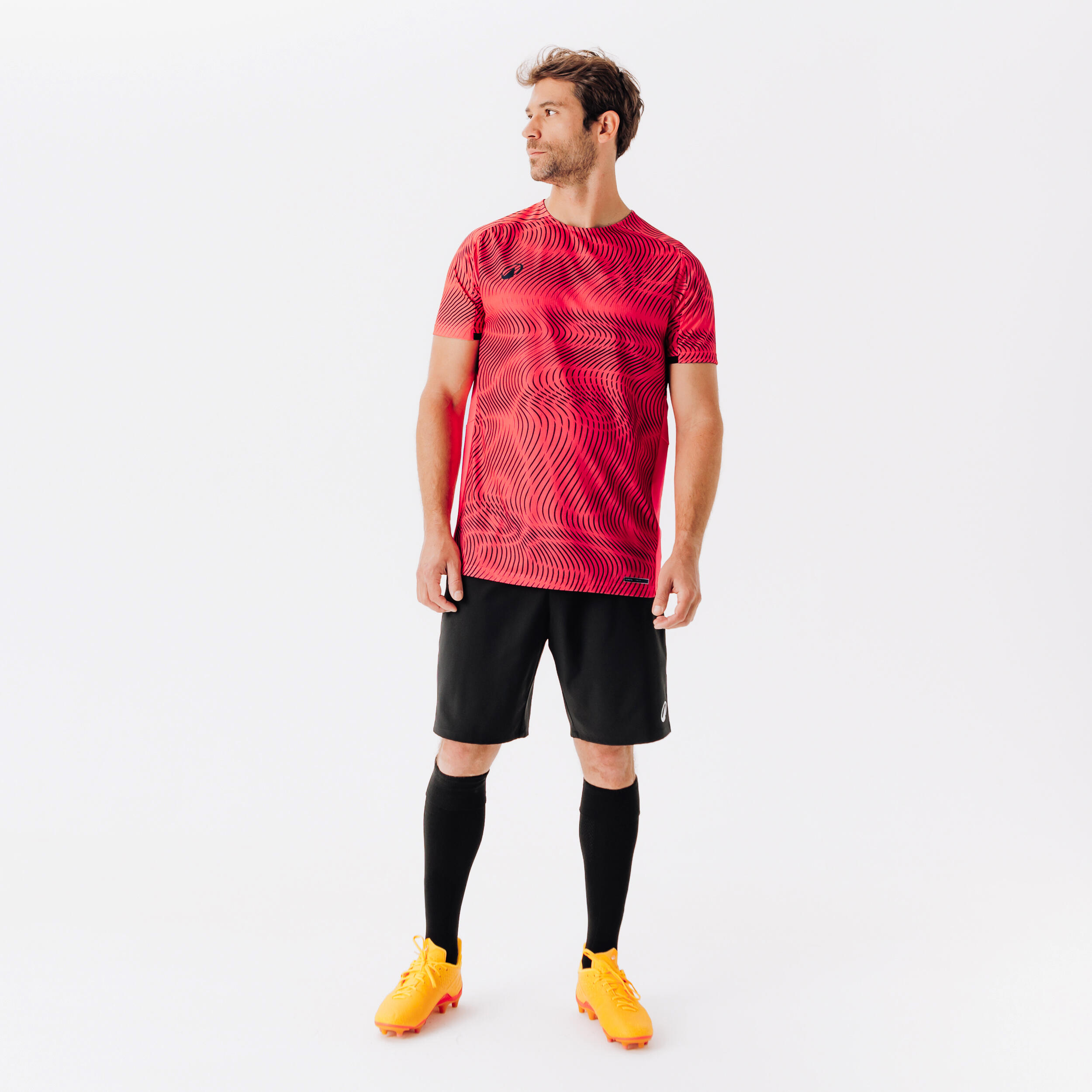 Maglia Club Wavy rosa e nera 8/8
