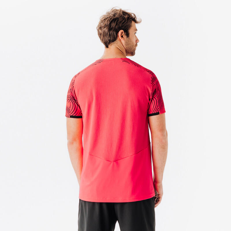Maillot Club Wavy  rose et noir