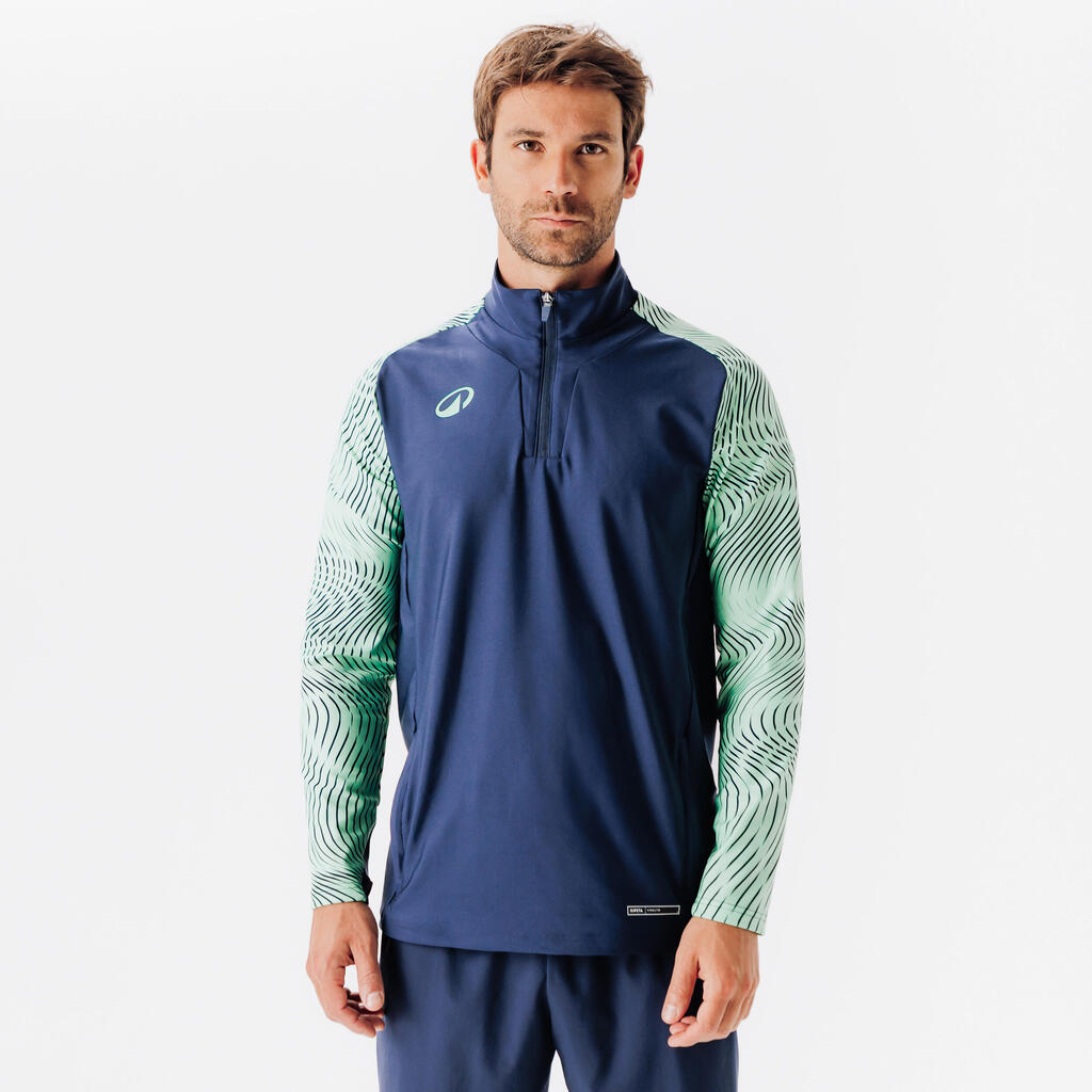 1/2 Zip Viralto Club - beli/črni