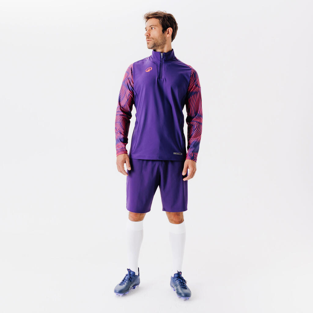 1/2 Zip Viralto Club - beli/črni