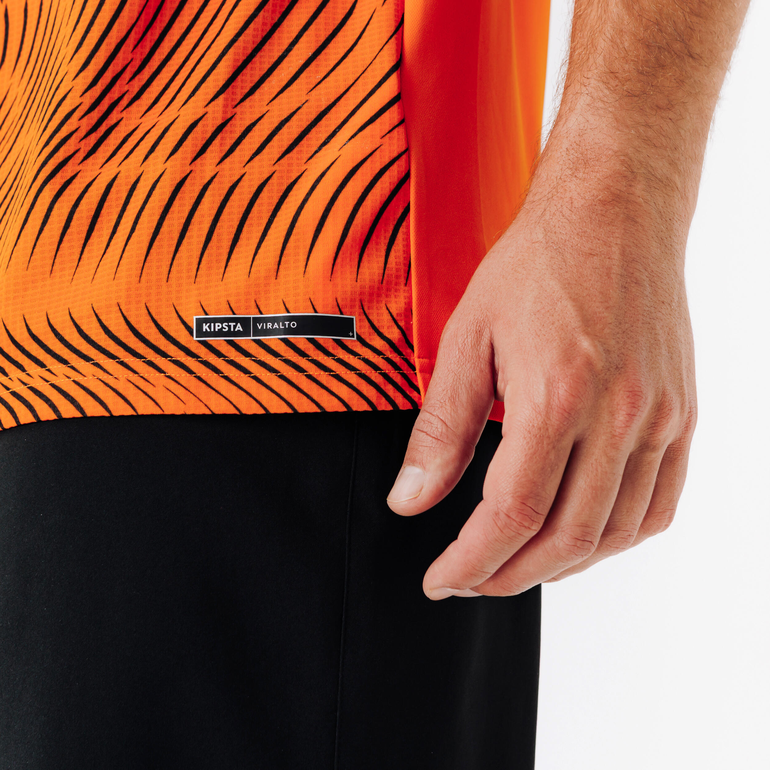Maglia Club Wavy arancione-nero 6/7