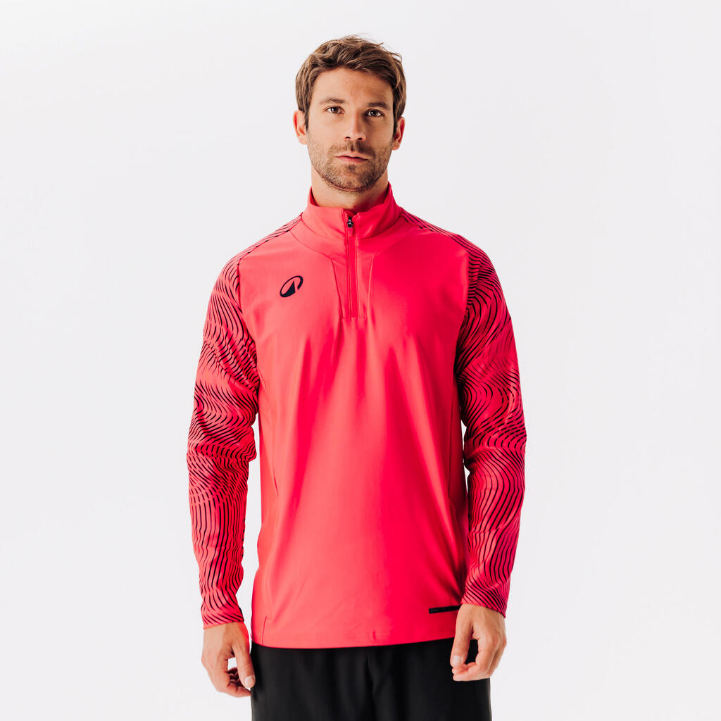 1/2 Zip Viralto Club - beli/črni