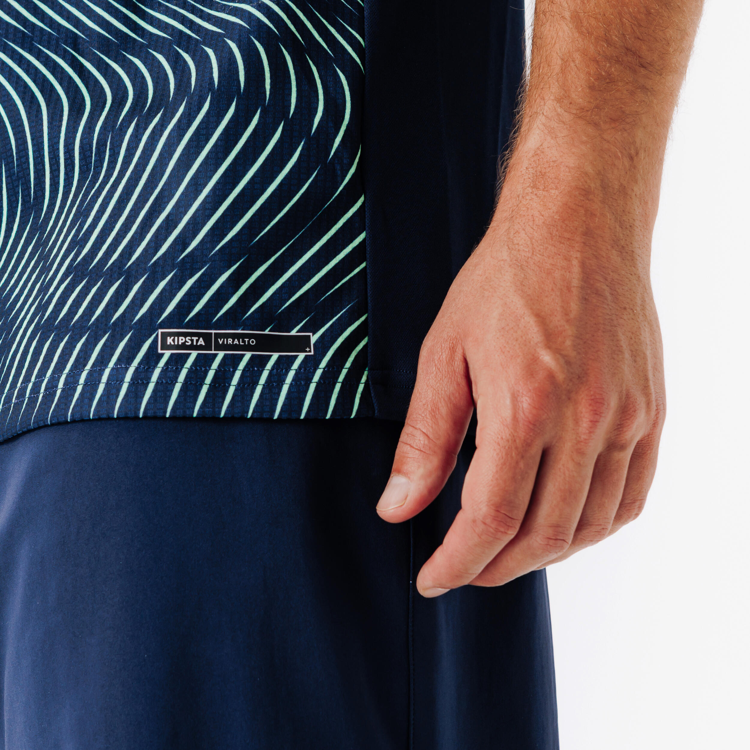 Maglia Club Wavy verde-blu 6/8