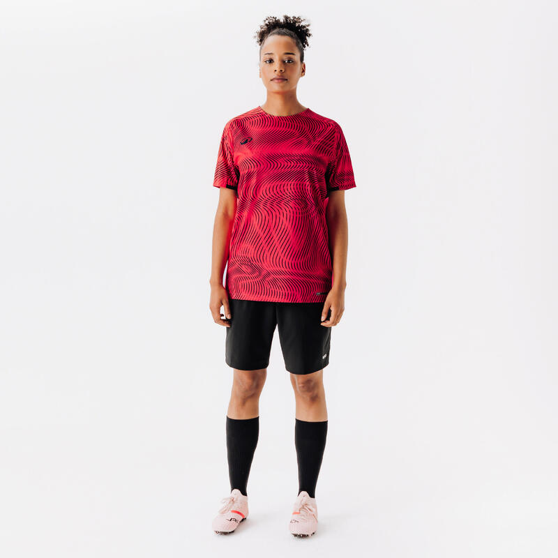 Maillot Club Wavy  rose et noir