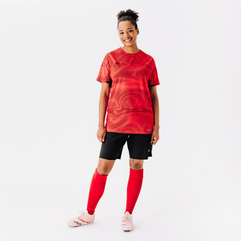 Tricou Club Wavy Roșu-Negru