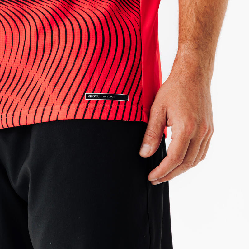 Tricou Club Wavy Roșu-Negru