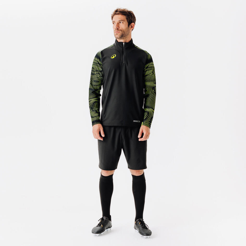 1/2 Zip Viralto Club - beli/črni