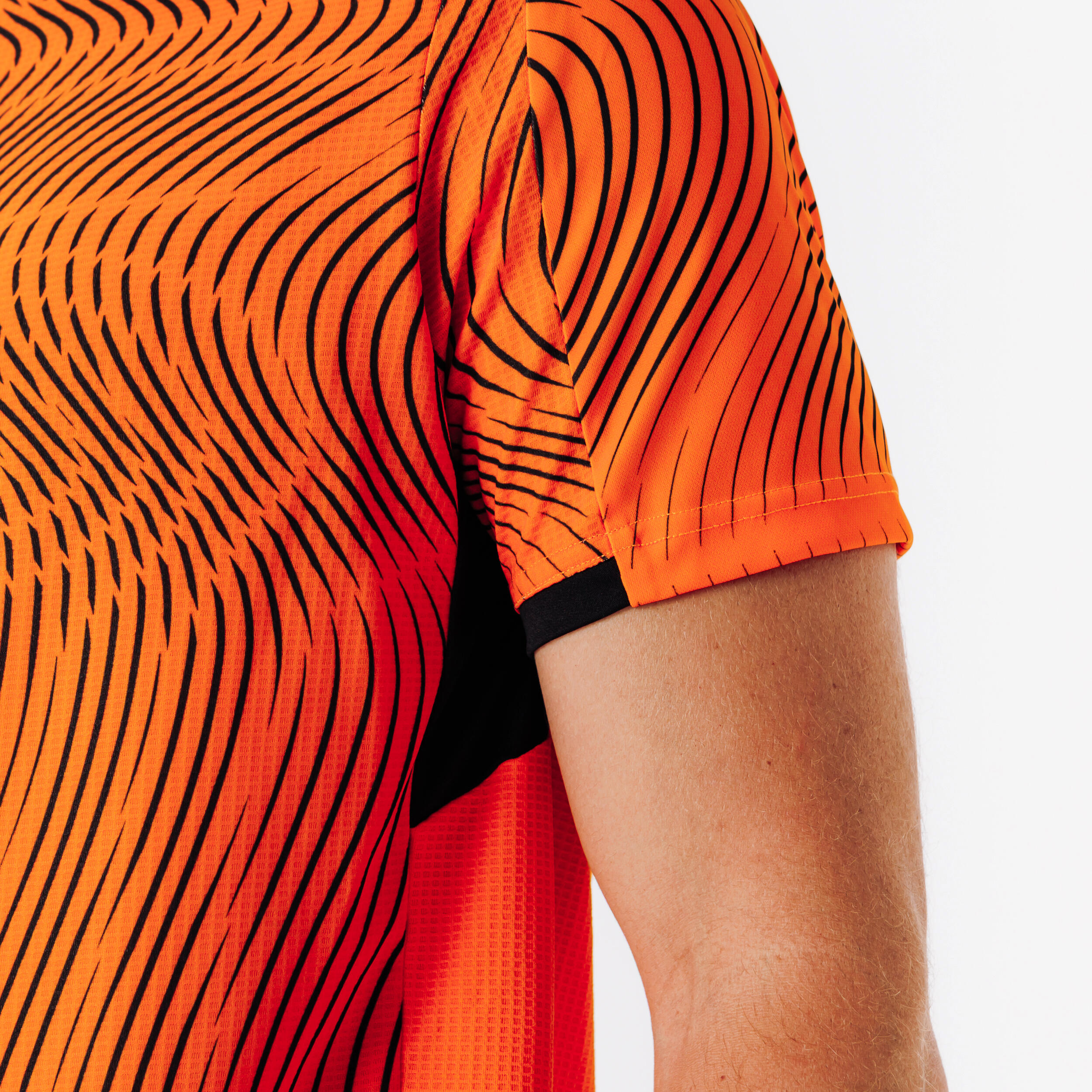 Maglia Club Wavy arancione-nero 5/7