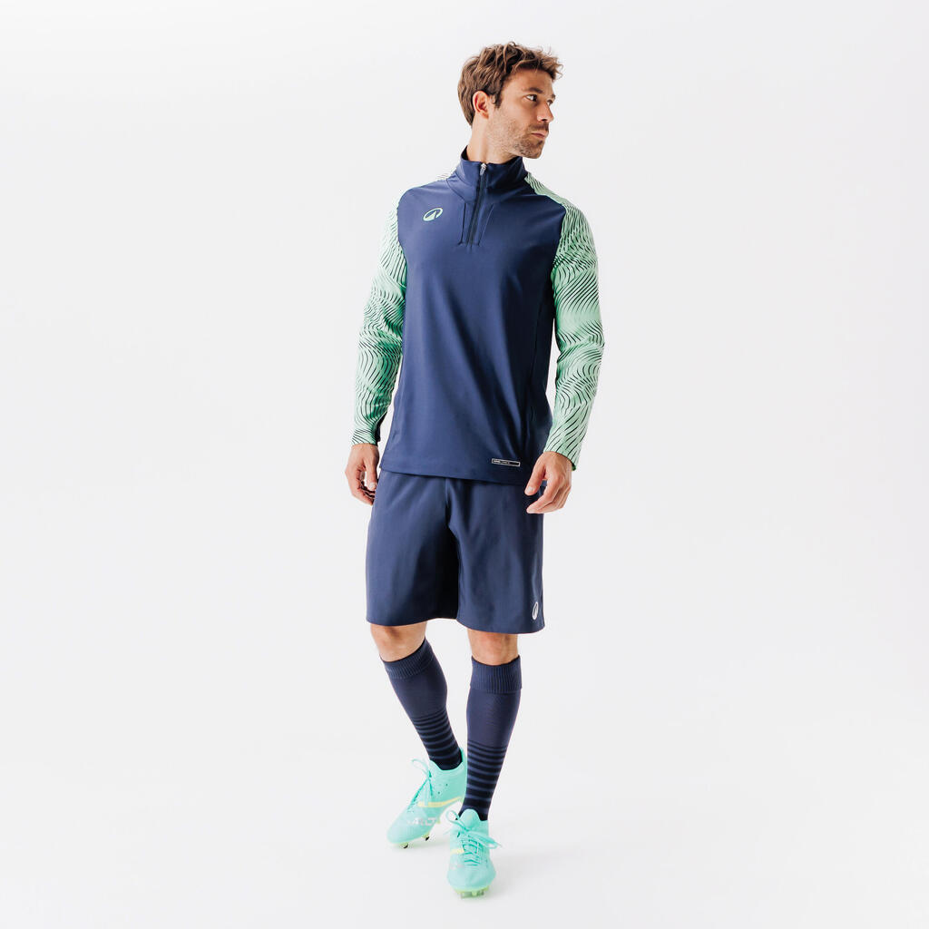 1/2 Zip Viralto Club - beli/črni