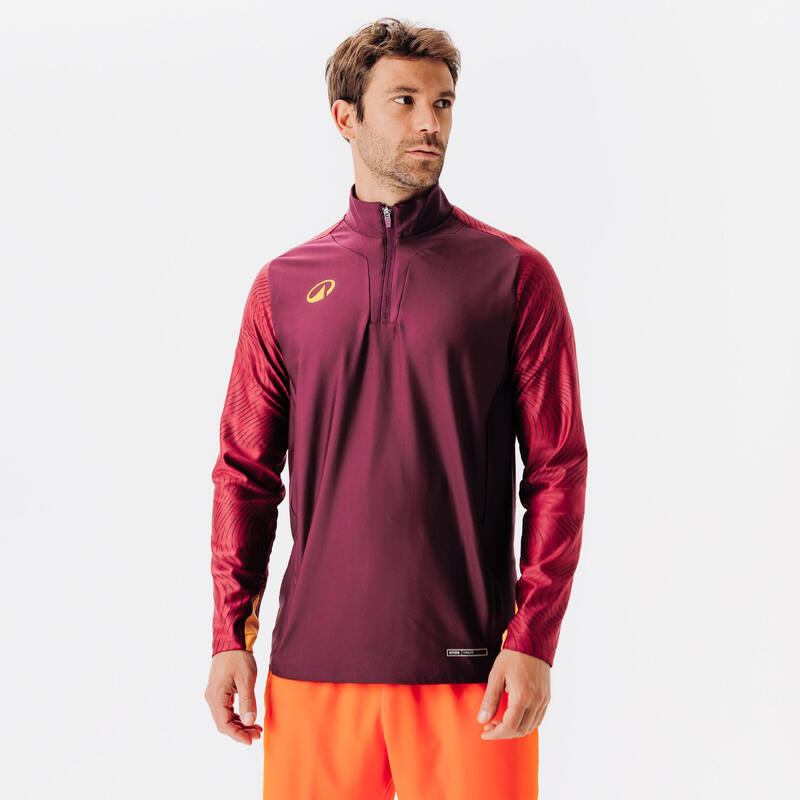 1/2 zip VIRALTO WAVY club violet et rose
