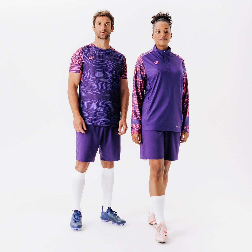 1/2 Zip Viralto Club - beli/črni