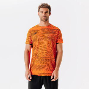 Camiseta Club Wavy Naranja y Negro