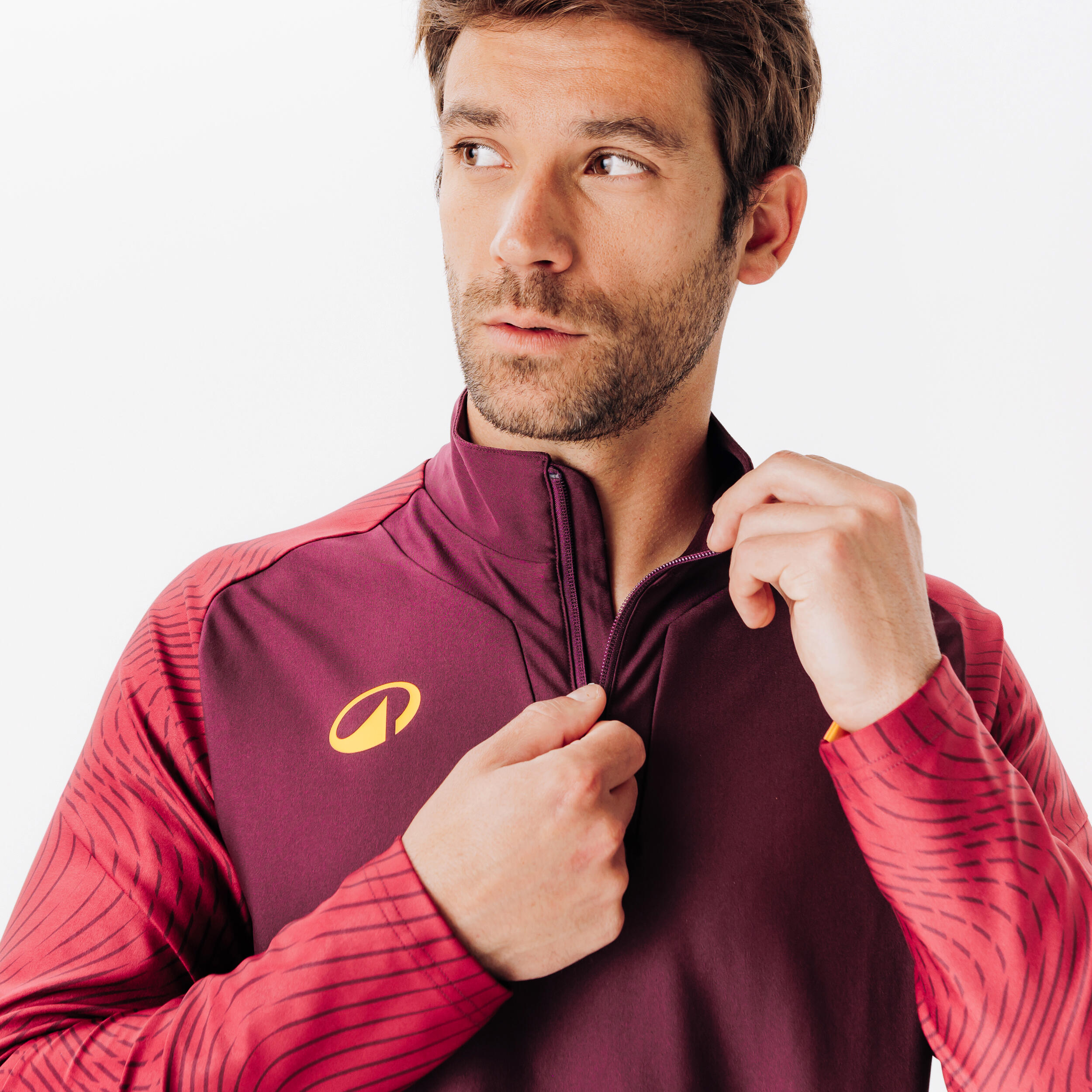 1/2 cremallera VIRALTO WAVY club burdeos 3/8