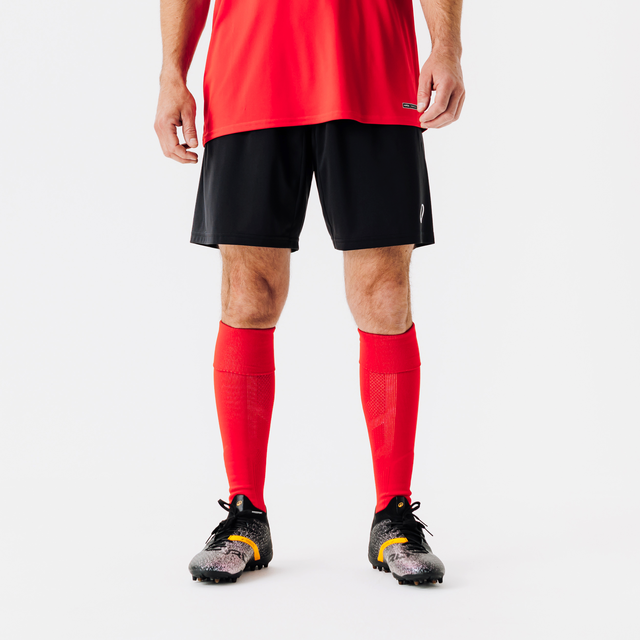 Short de football adulte essentiel noir - Football - Kipsta- Clubs - Entreprises - Collectivités - Associations