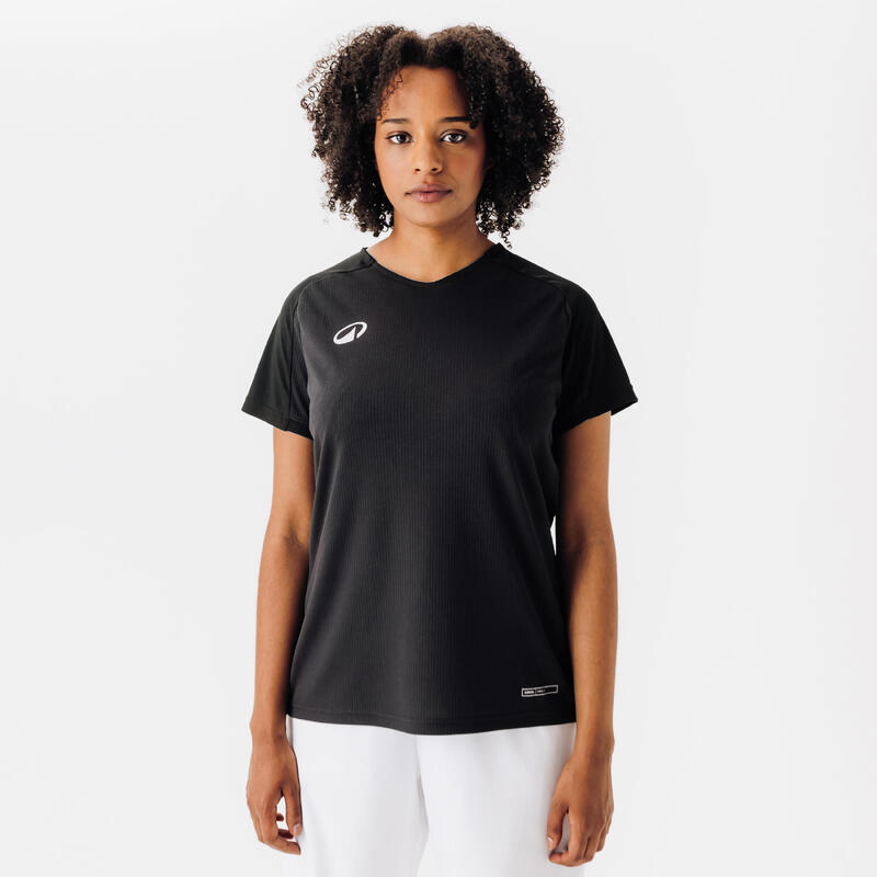 Tricou Fotbal Viralto Club Negru Adulți 