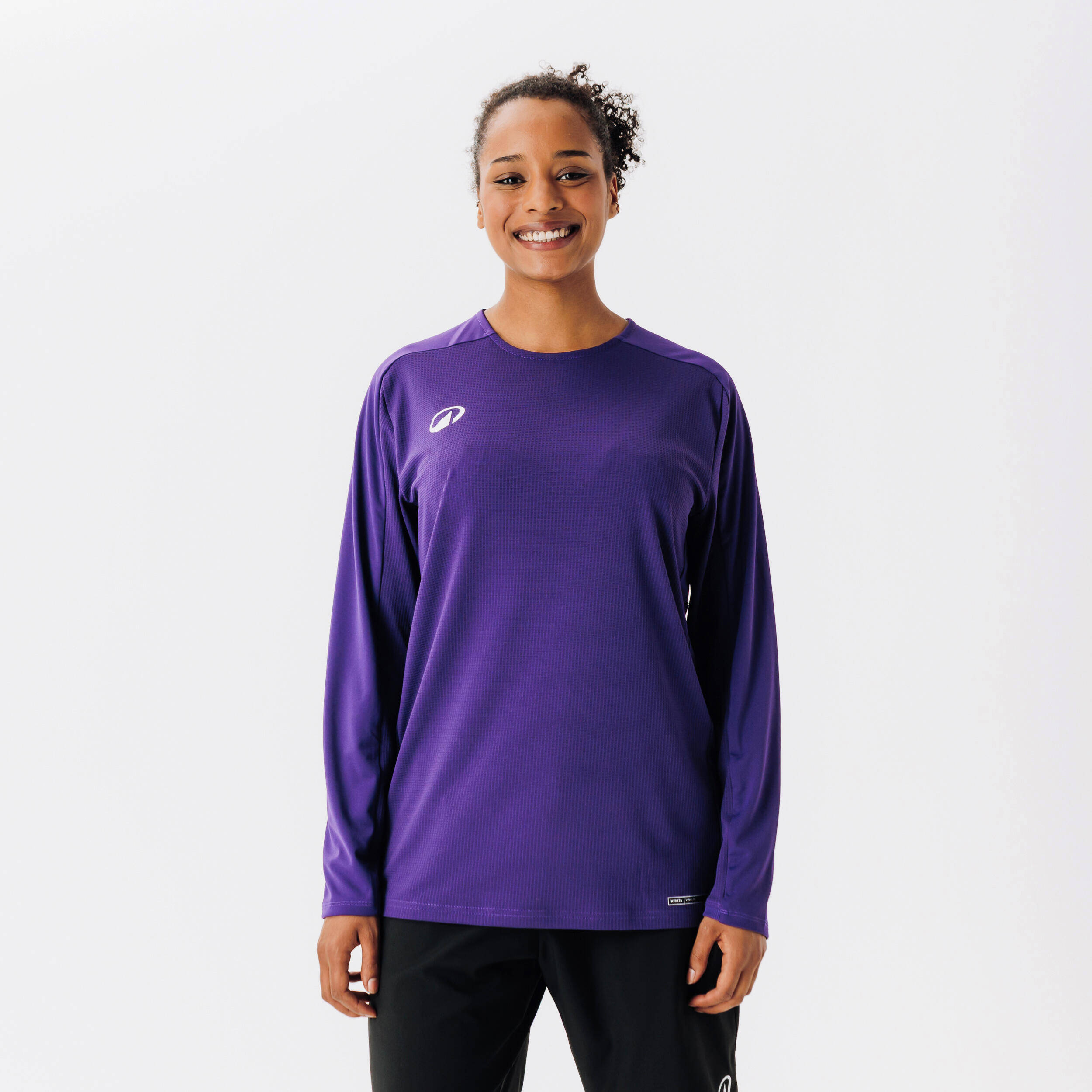 Adult Football Long-Sleeved Jersey Shirt Viralto Club - Purple -  2