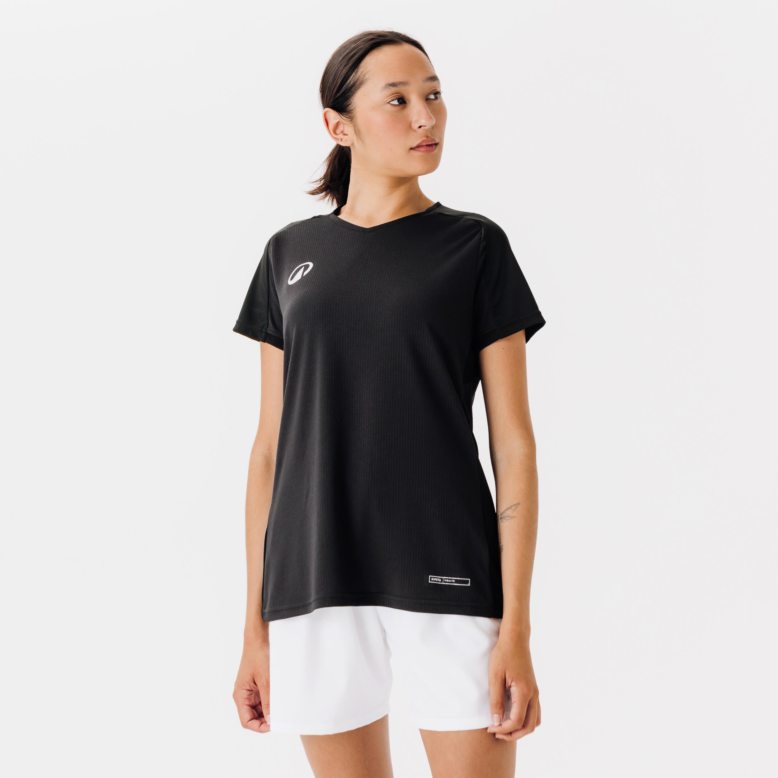 Tricou Fotbal VIRALTO Negru Damă