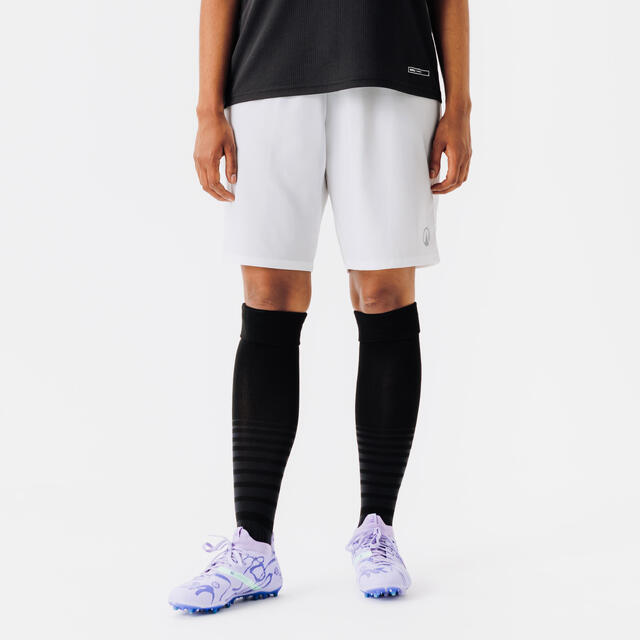 Damen/Herren Fußballshorts - Viralto weiß