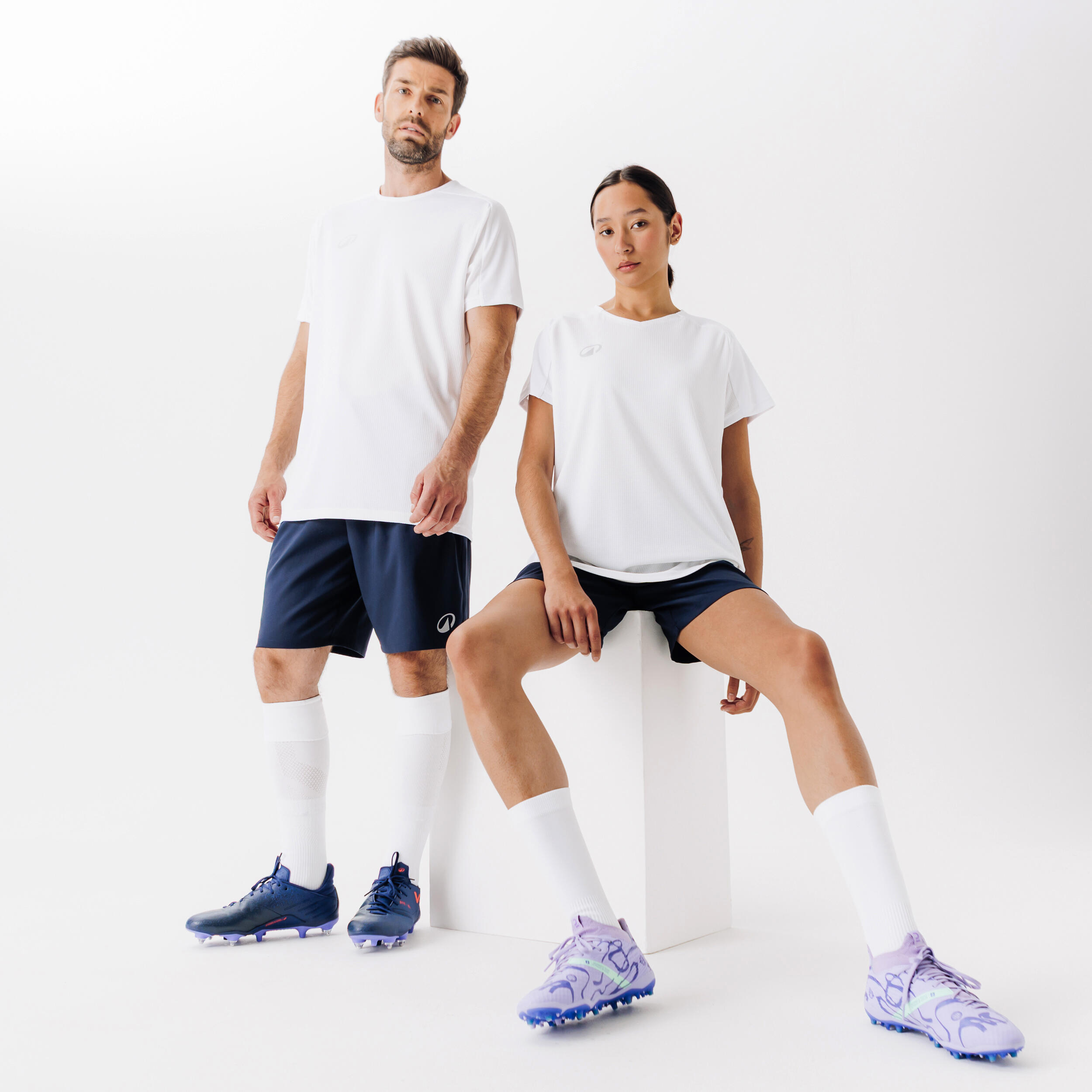 Short de soccer femme, Viralto Club 7/7