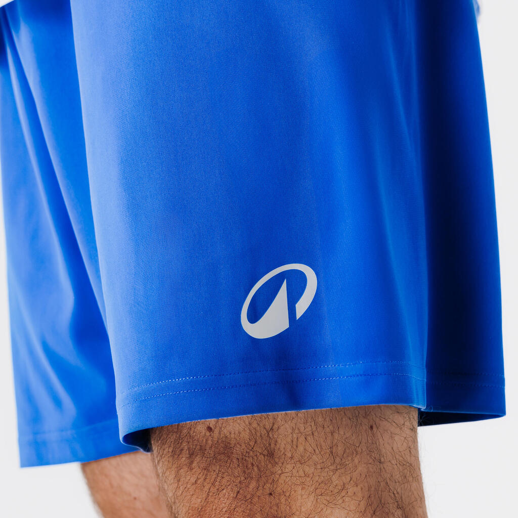 Short de football adulte essentiel bleu