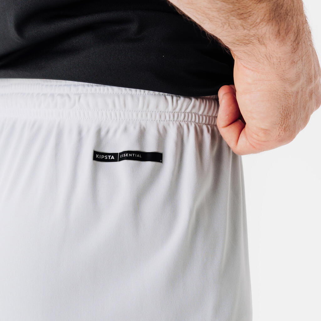 Short de football adulte essentiel bleu