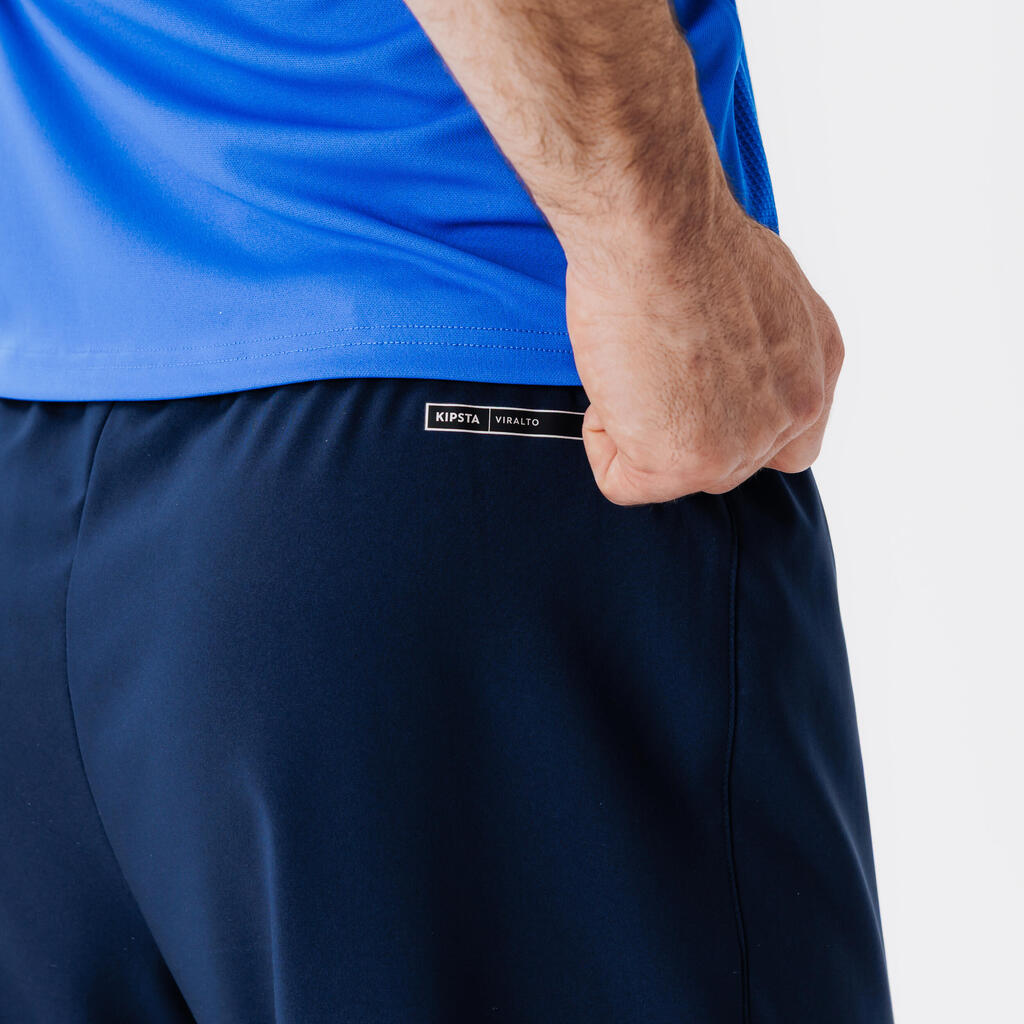 Adult Football Shorts Viralto Club - Navy Blue