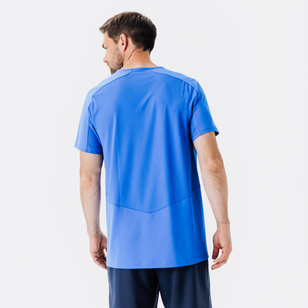 Short-Sleeved Football Shirt Viralto Checkerboard - White/Black