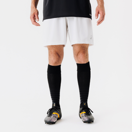 Short de football adulte essentiel blanc