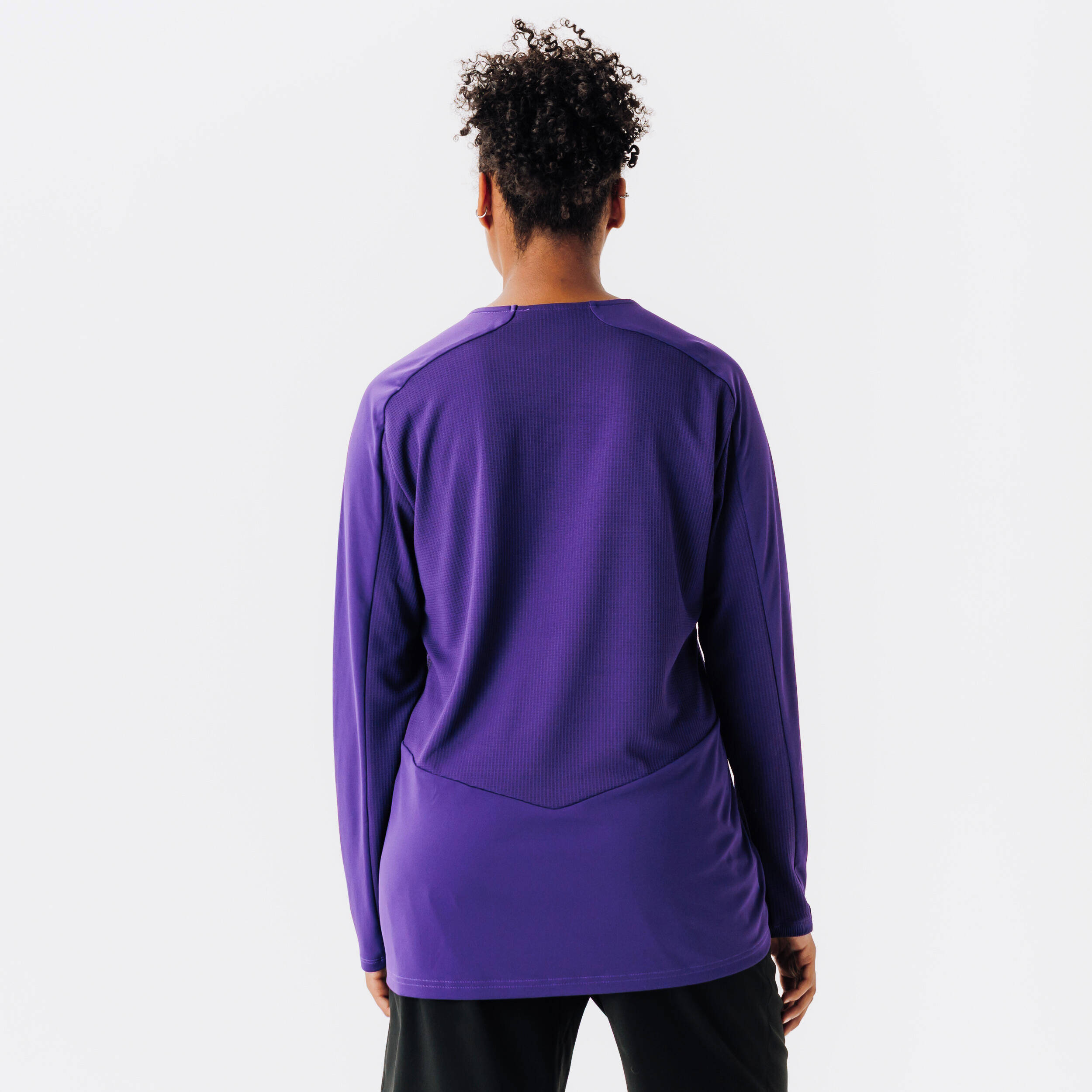 Adult Football Long-Sleeved Jersey Shirt Viralto Club - Purple -  3