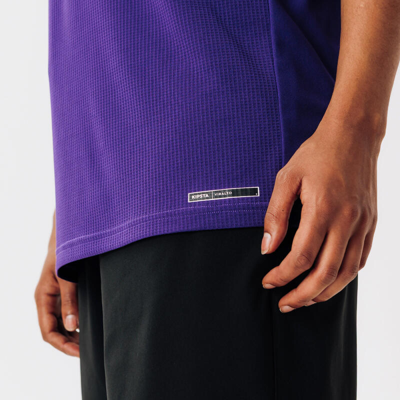 Maillot de football manches courtes viralto club violet