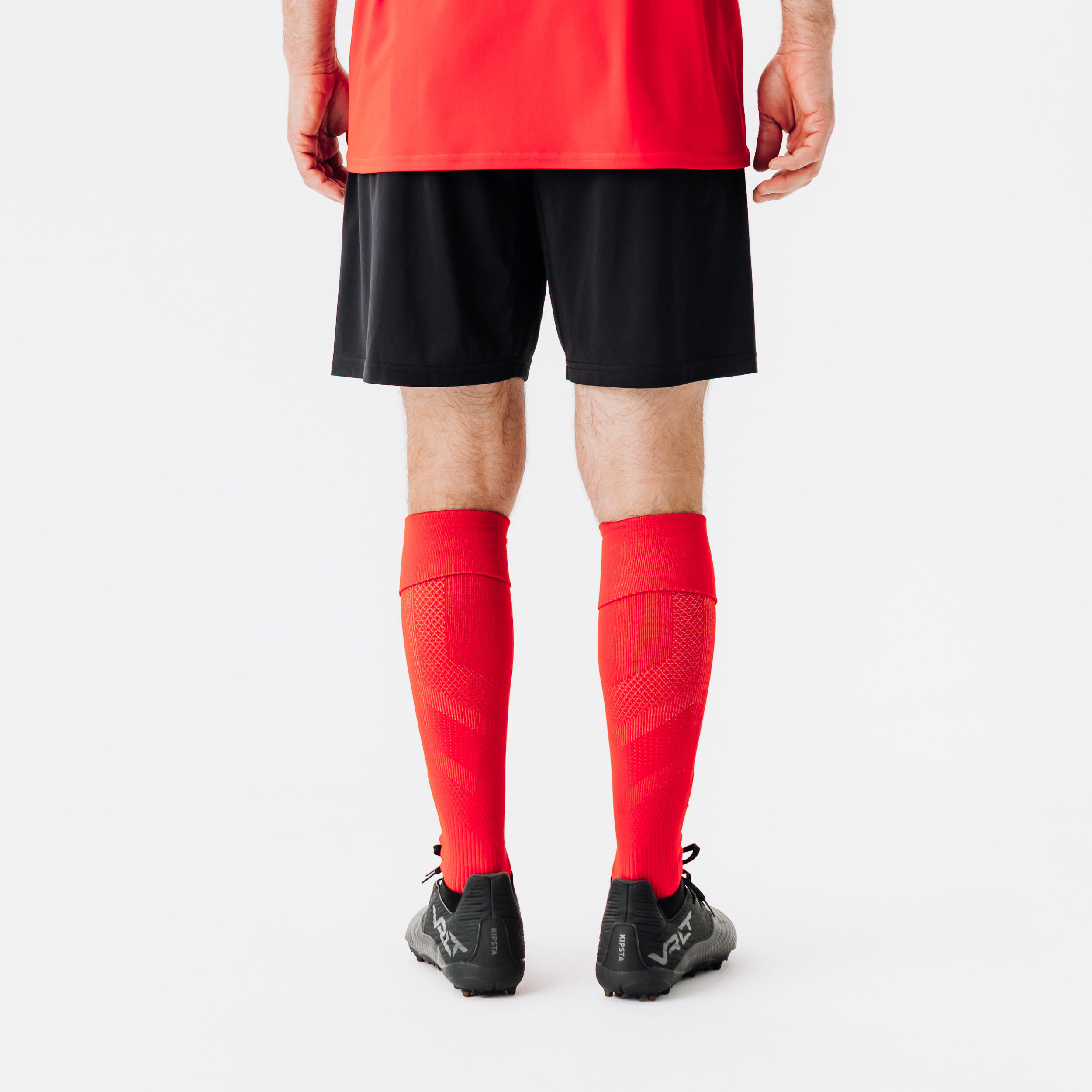 Quick-Drying Soccer Shorts - F 100 Black - KIPSTA