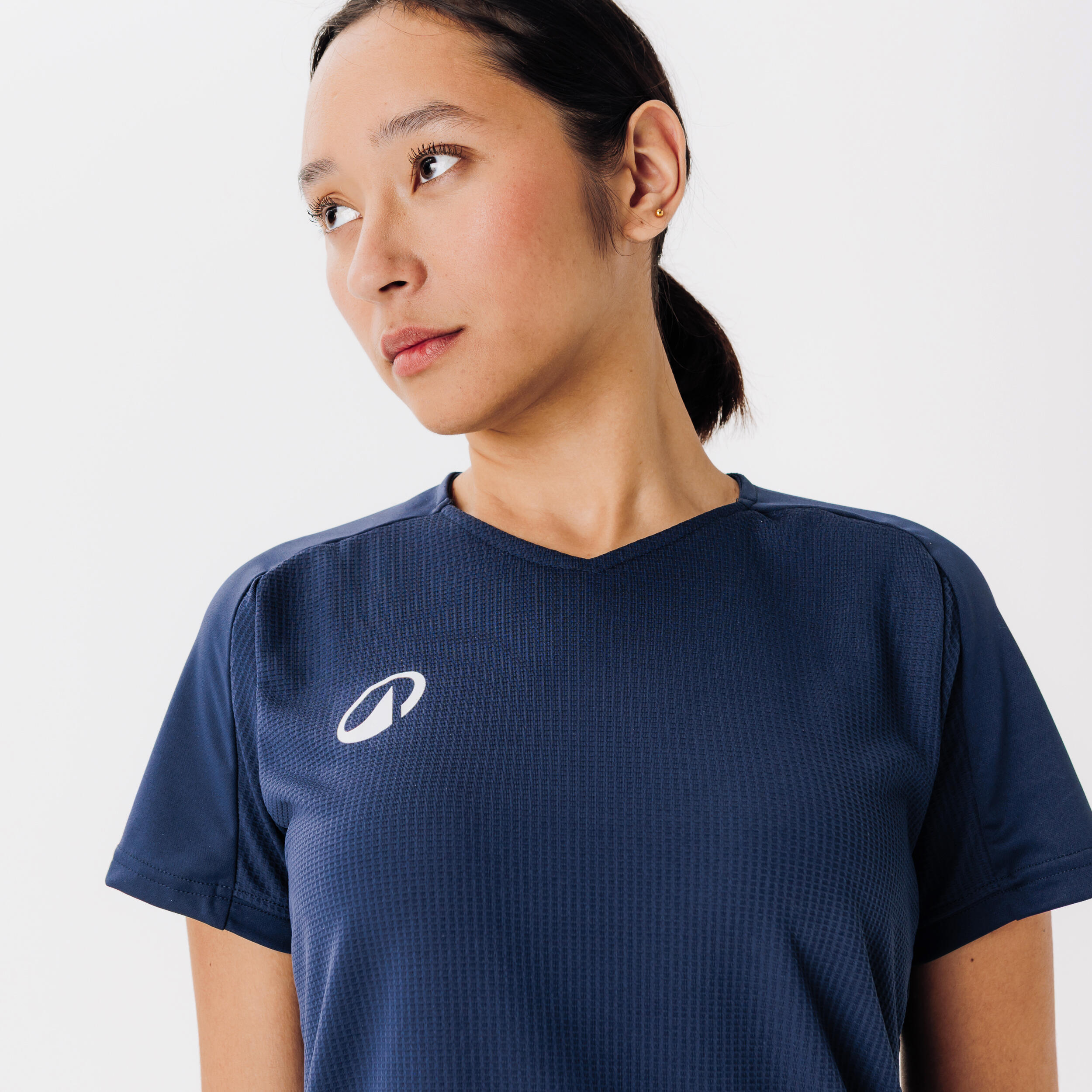 MAILLOT DE FOOTBALL VIRALTO FEMME UNI MARINE 3/6