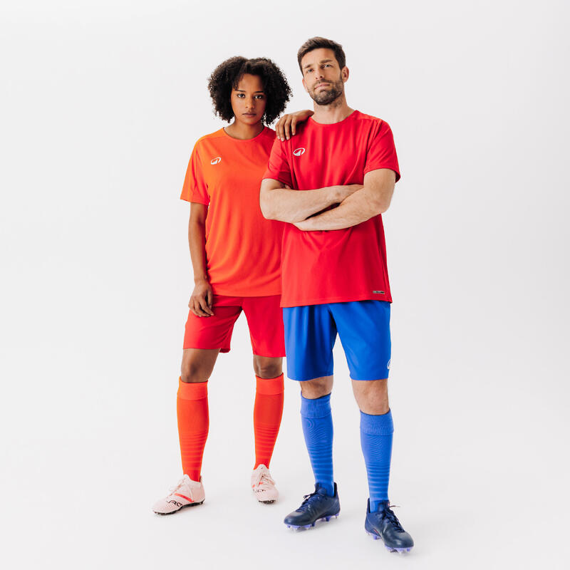 Maillot de football manches courtes viralto club orange