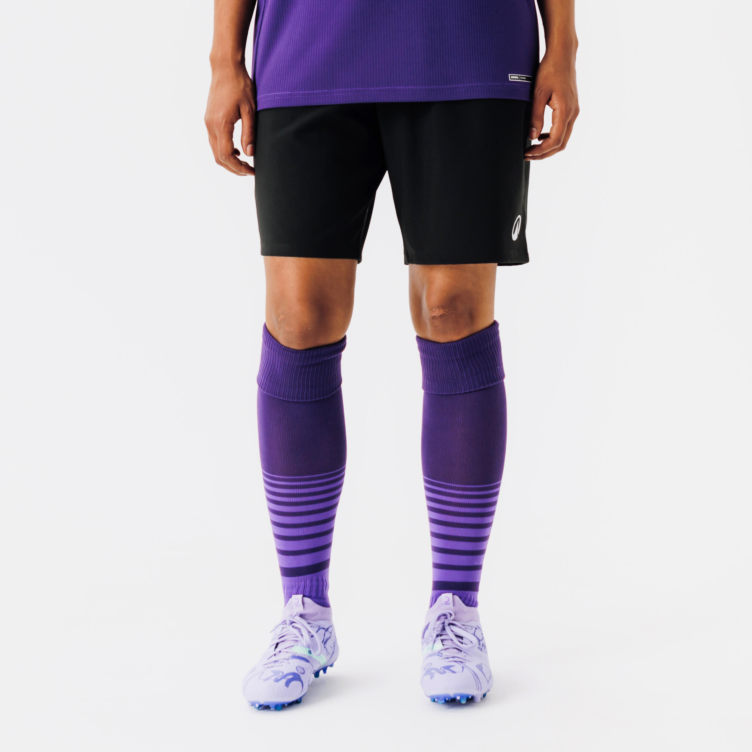 Men's Soccer Shorts - F 500 Black - KIPSTA